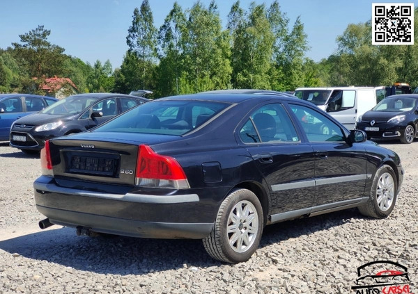 Volvo S60 cena 11500 przebieg: 263344, rok produkcji 2002 z Wasilków małe 379